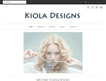 Tablet Screenshot of kioladesigns.com